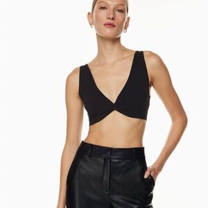 Babaton Sculpt Knit Twist Tank Top